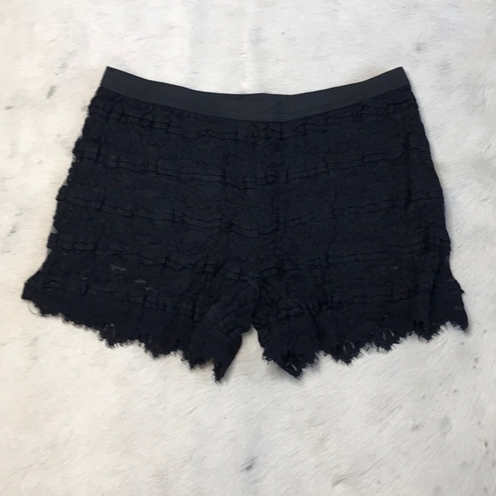 Lani Black Lace shorts with inside lining